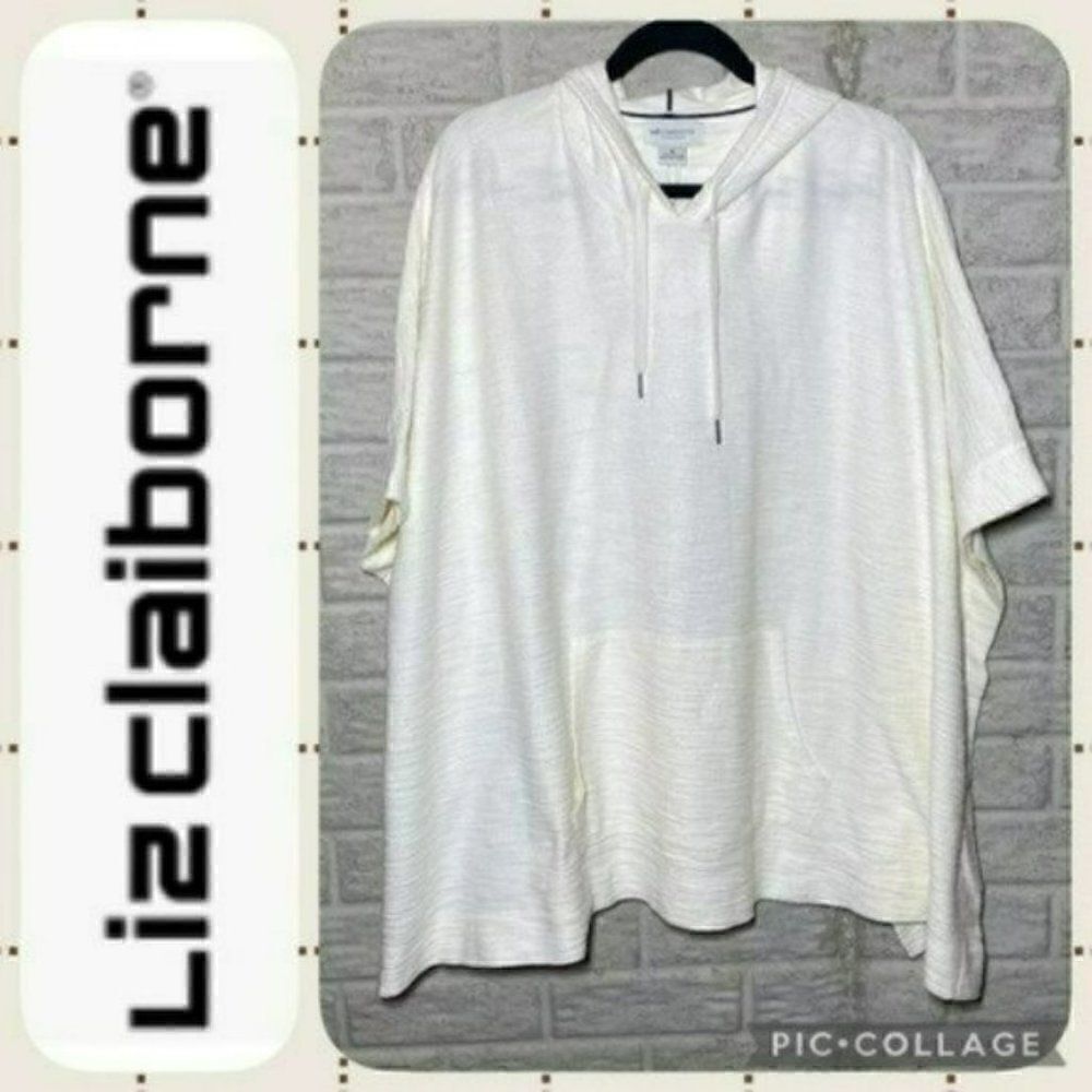 NWT MSRP $50 Liz Claiborne Poncho NWT Women's Size Medium
